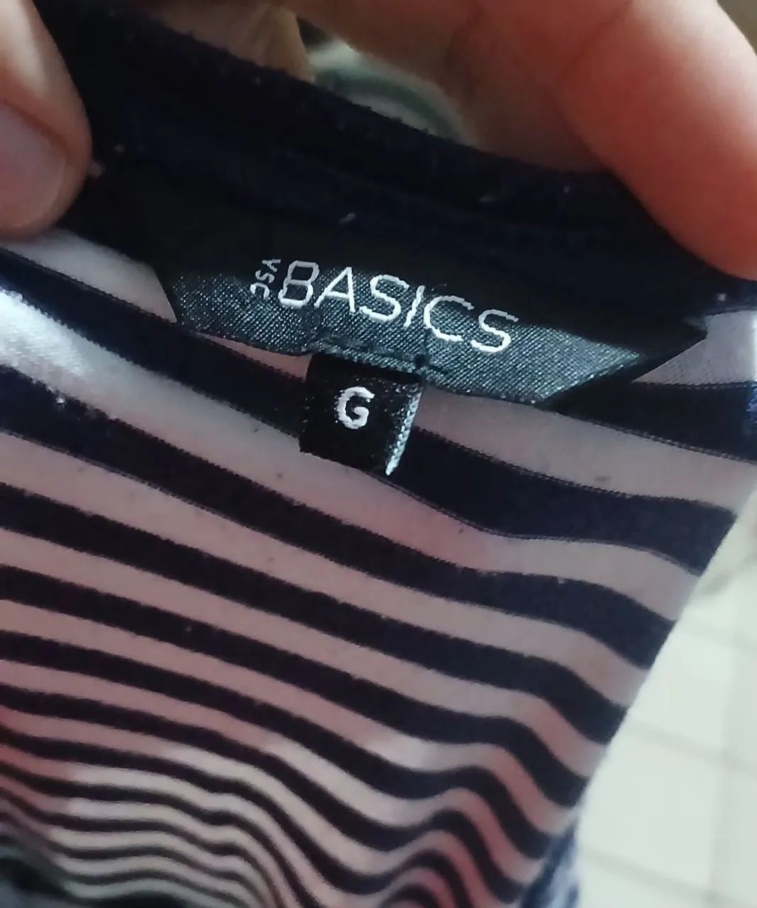 Camisa listrada (Tamanho G) - Foto 4