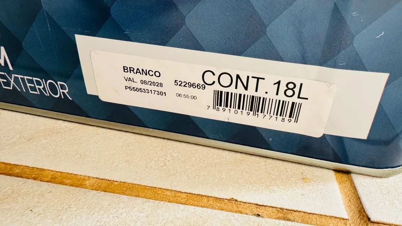 Tinta coral acetinada Decora lata 18 litros nova lacrada - Foto 2