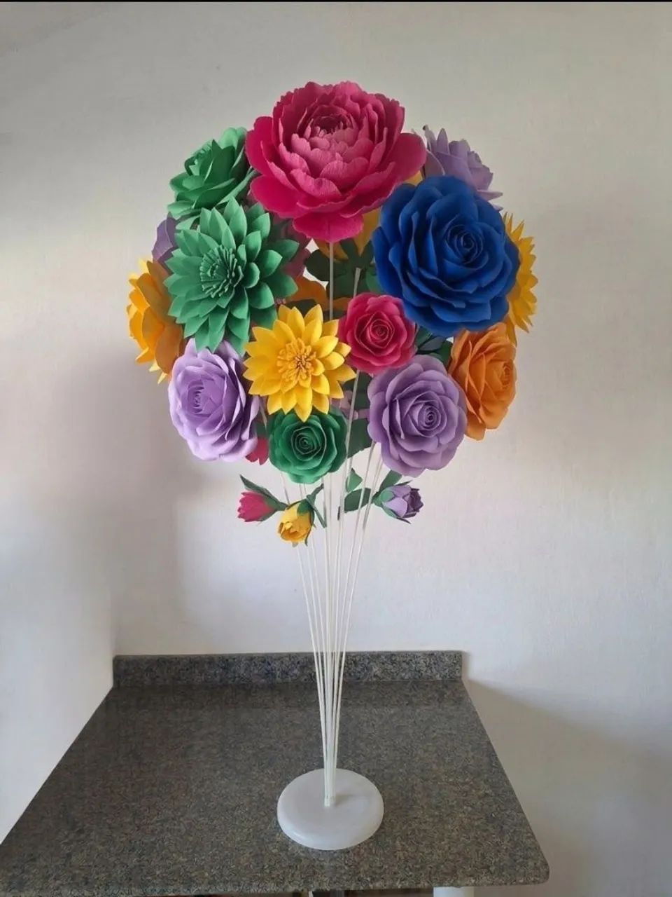 Suporte com 10 hastes para decoração e festas - Foto 4