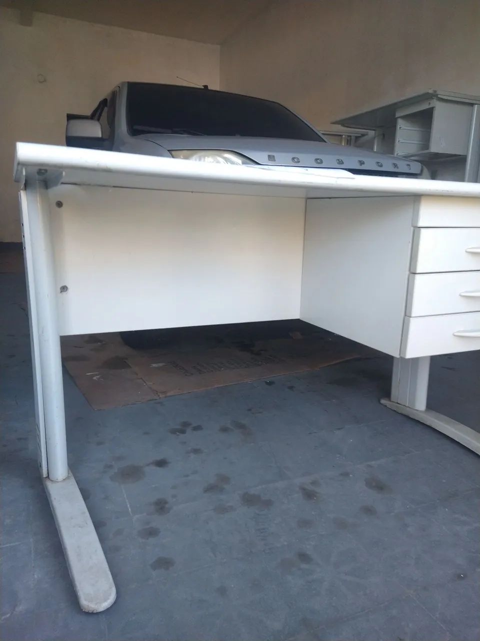Mesa  três gavetas ... - Foto 3