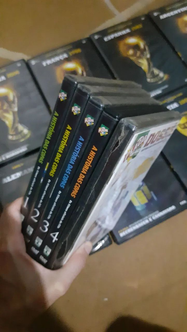 Lote dvds FIFA copa e placar  - Foto 5