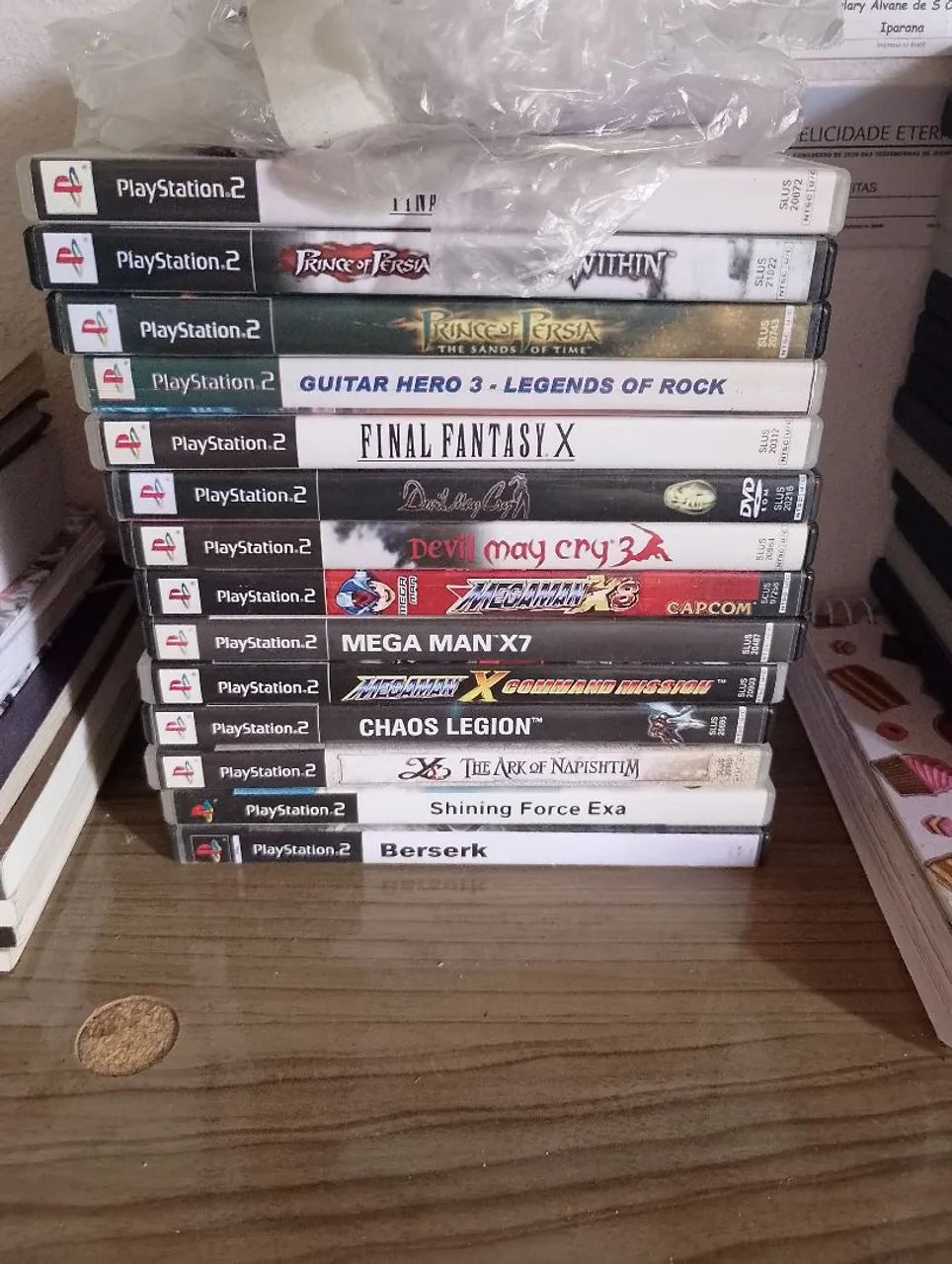 Doando Jogos de PS2 e Cabo Componente  - Foto 3