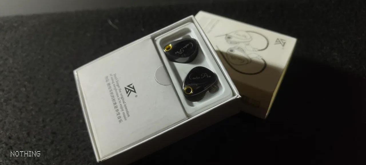 KZ Castor Pro - Alta Fidelidade  - Cabo P3 com Microfone e adap P3 P/ USBC com DAC 32 Bits - Foto 3