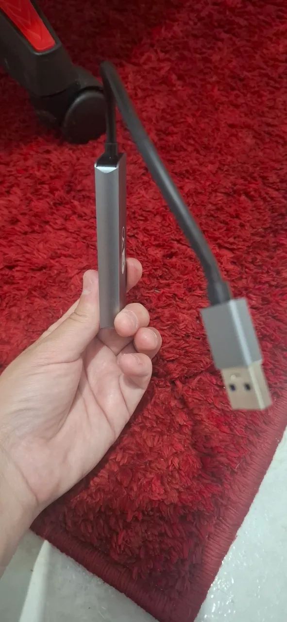 Hub cabo USB 3.0 extensor 4 portas - Foto 3