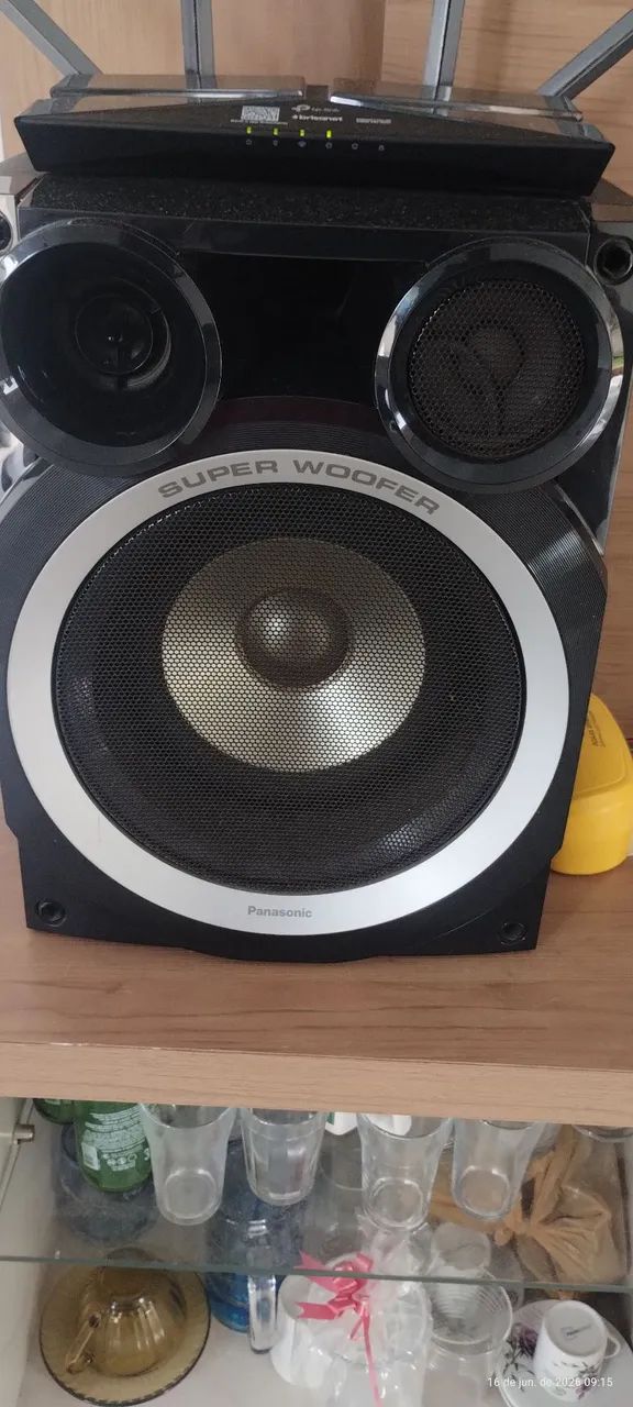 Amplificador bluetooth e caixa de som Panasonic de 800w - Foto 5
