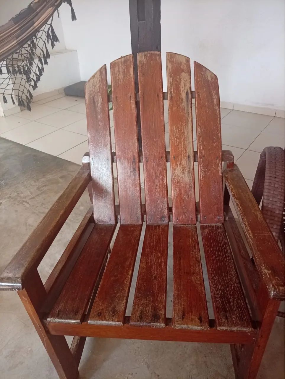 Vendo jogo cadeira e centro  - Foto 4
