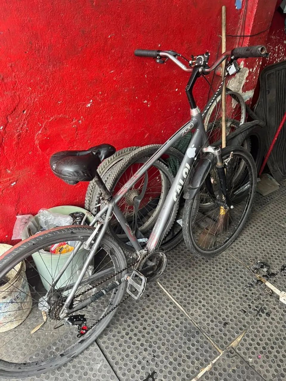 Bicicleta calor 7000 cinza  - Foto 2