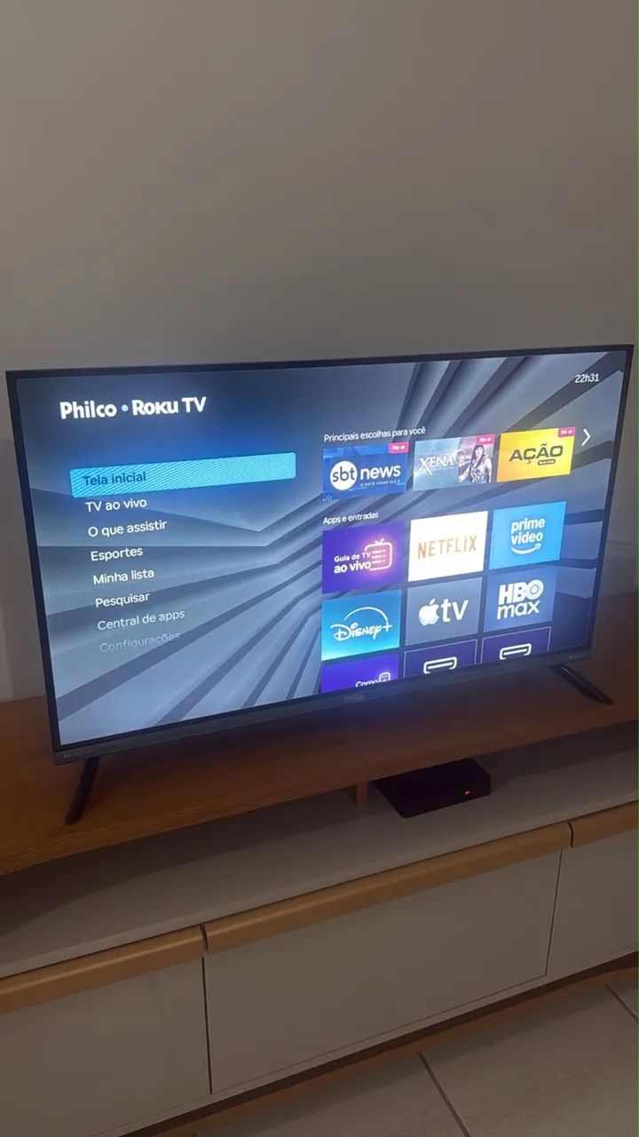 Smart TV Philco Roku 32 polegadas