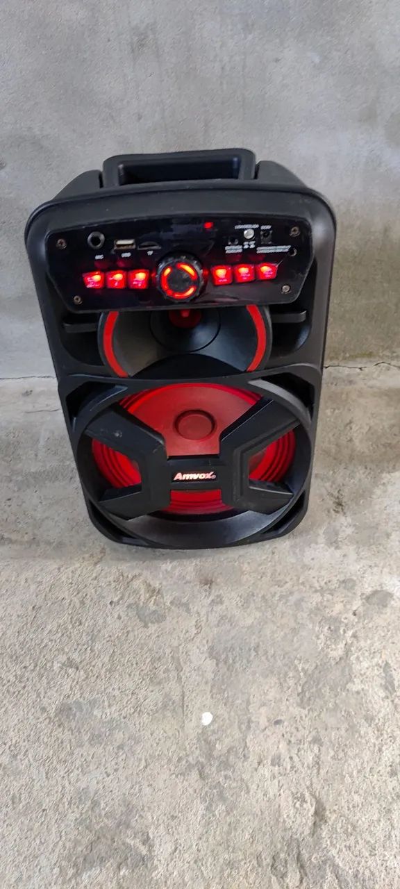 Caixinha mp3 Amvox 