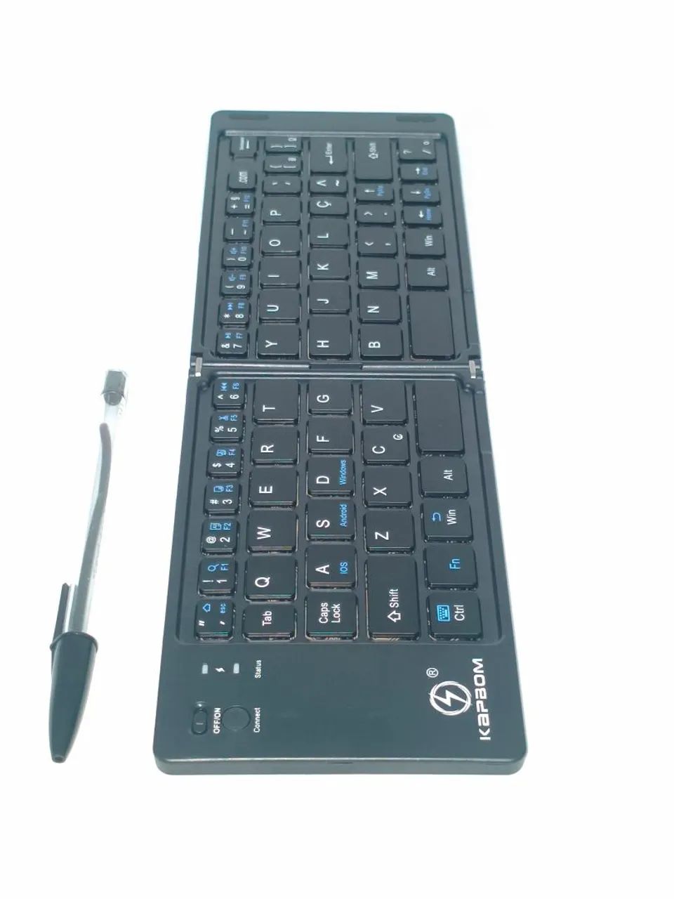Teclado Mini Bluetooth Recarregável 
