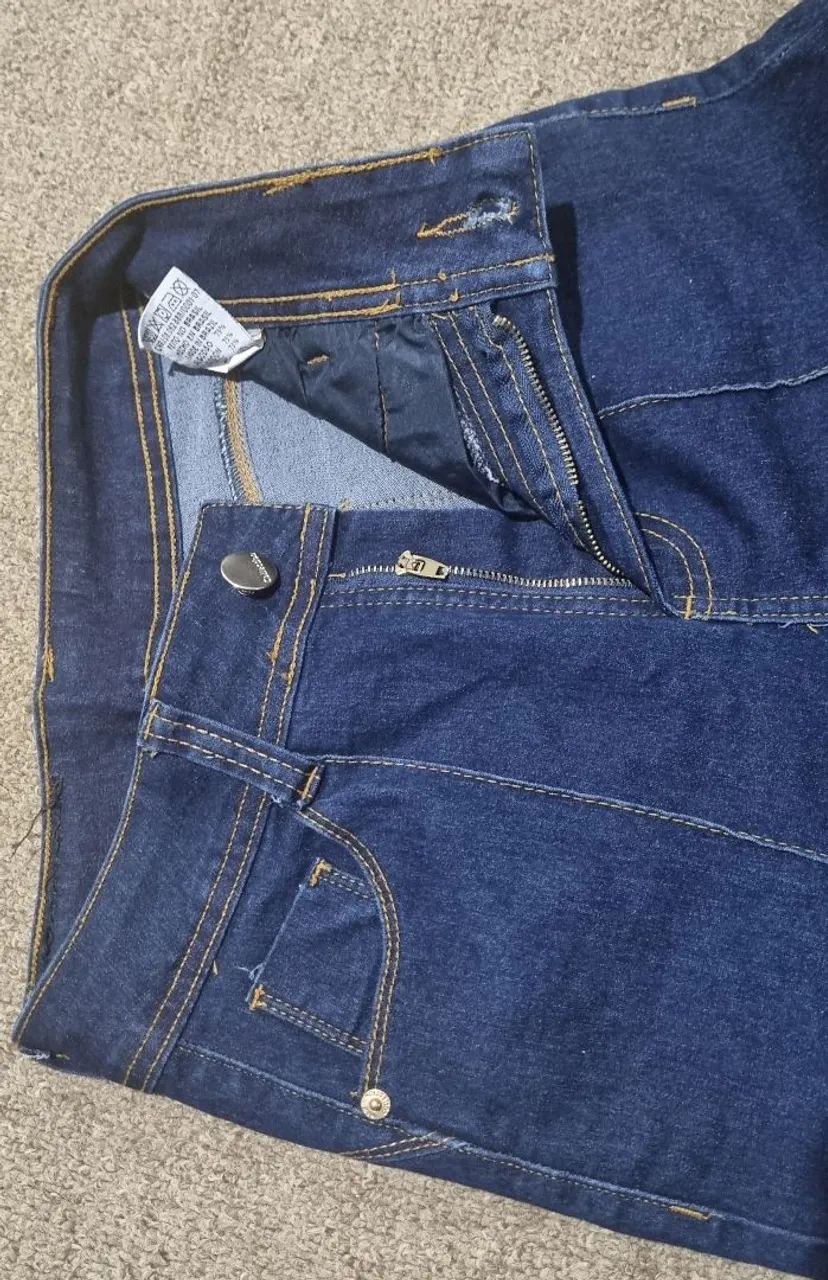 Calça jeans 34 ziper estragadou - Foto 4