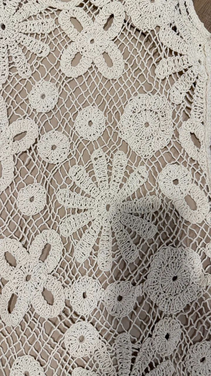 Vestido crochê praia  - Foto 4
