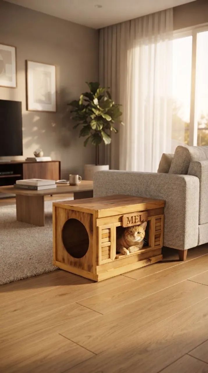 Casa para gato personalizada. - Foto 3
