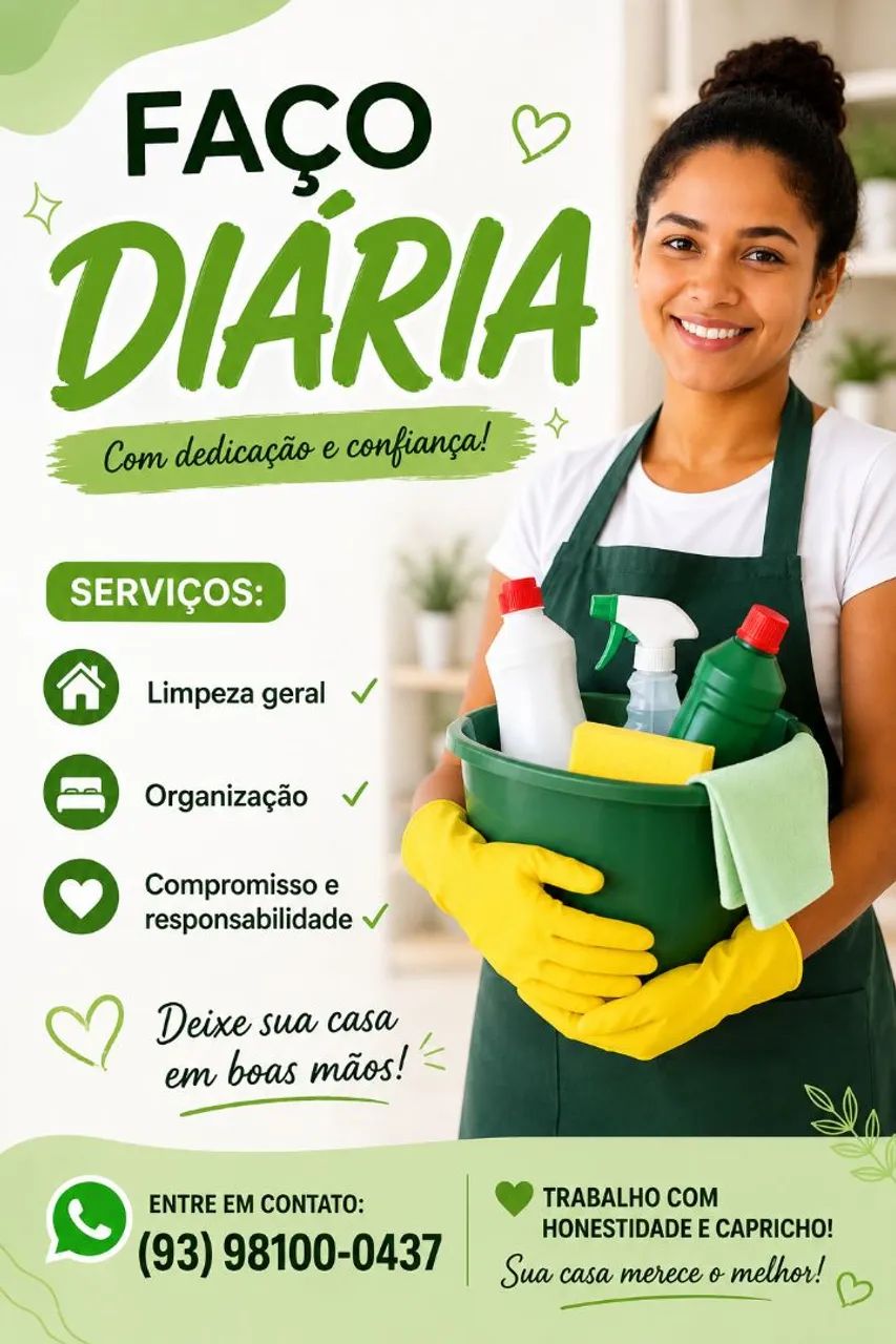 Faço diária 