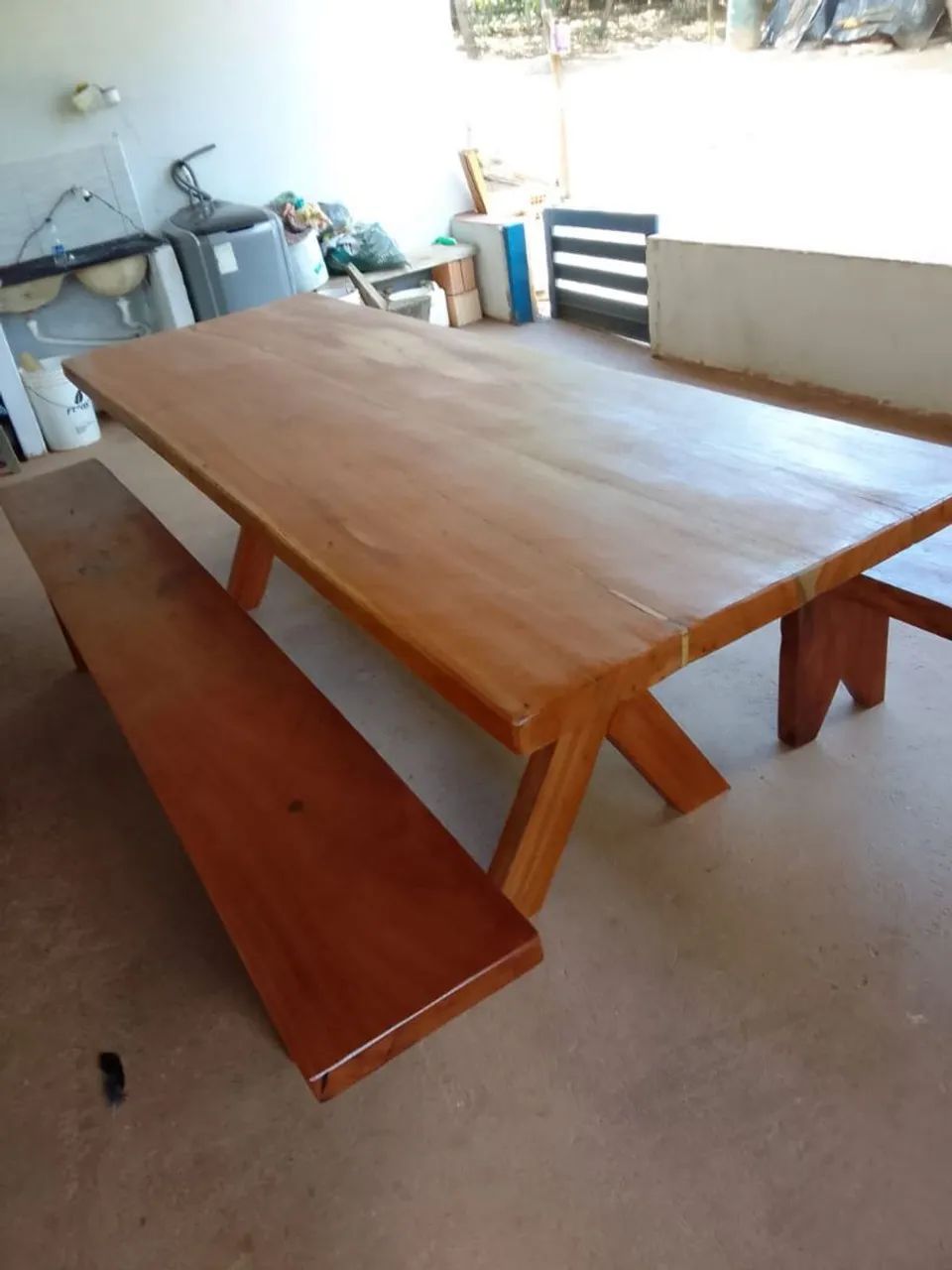 Mesa rústica