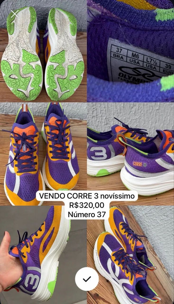 Corre 3 número 37 novíssimo  - Foto 4