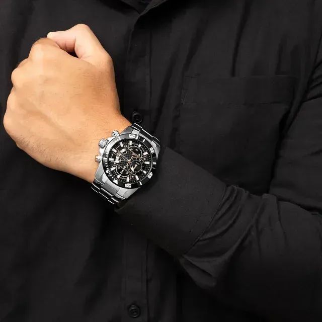 Relógio Technos Masculino TS Carbon OS10EQ/1P - Foto 5