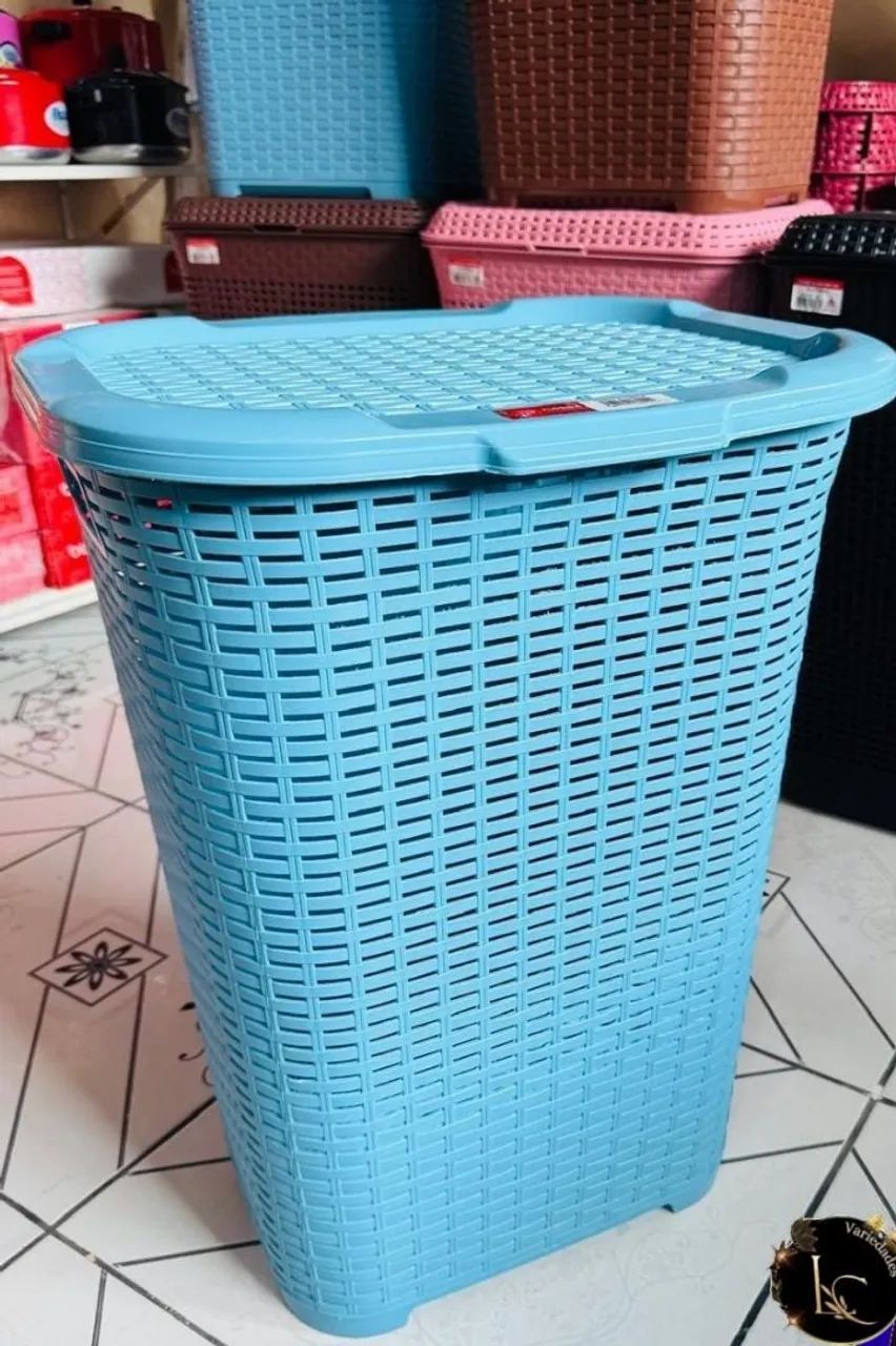 CESTO DE ROUPAS 60 LITROS
