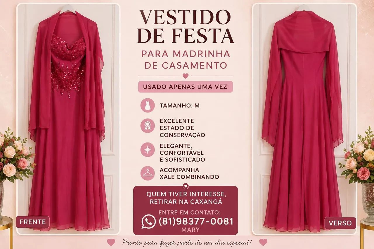 vestido para festa 