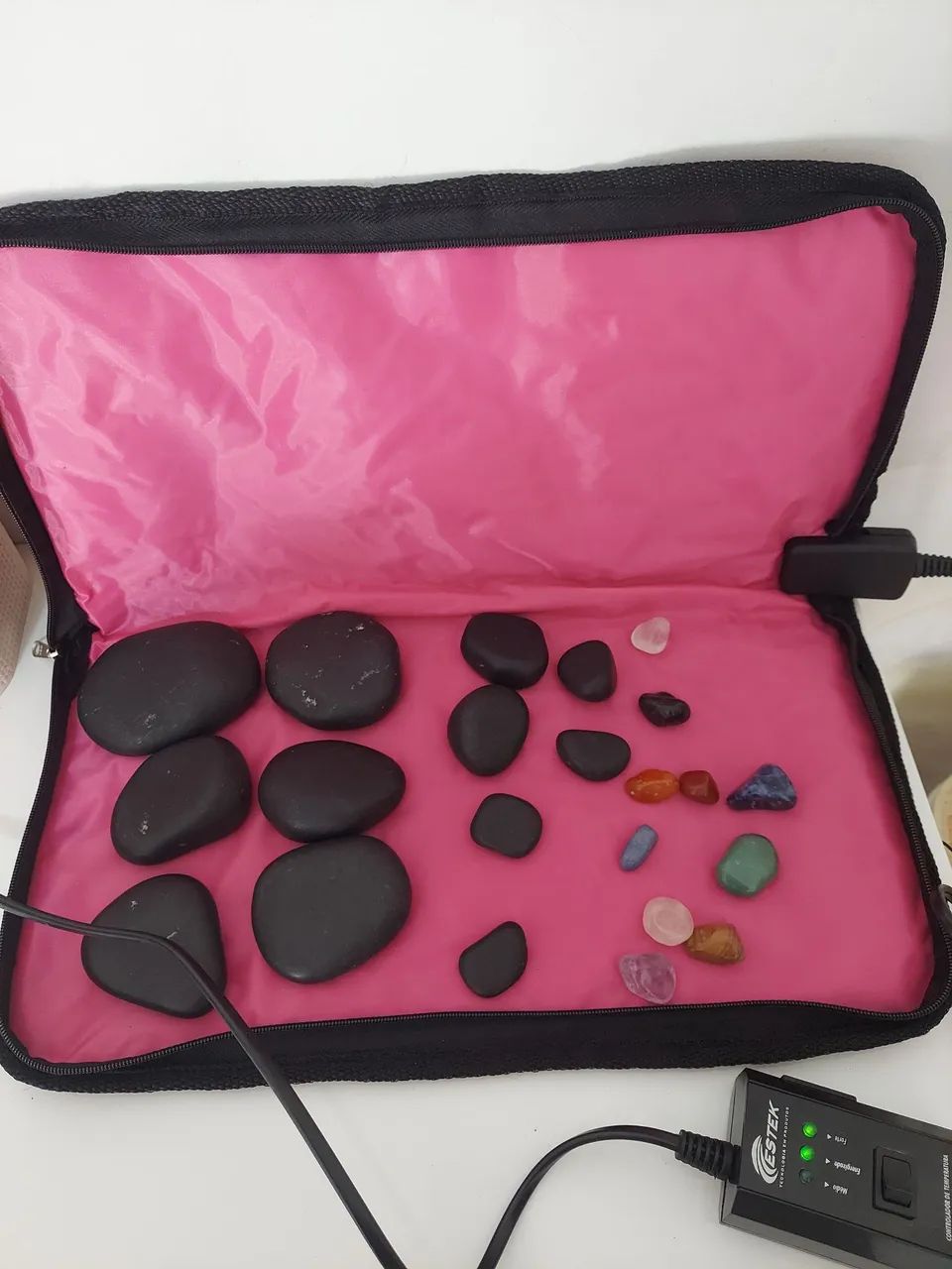 Kit Massagem Pedras quentes