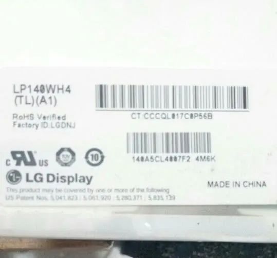 Display tela notebook LG lp140wh4 OEM