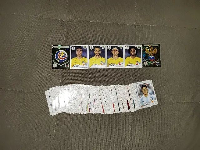 Figurinhas da Copa de 2018