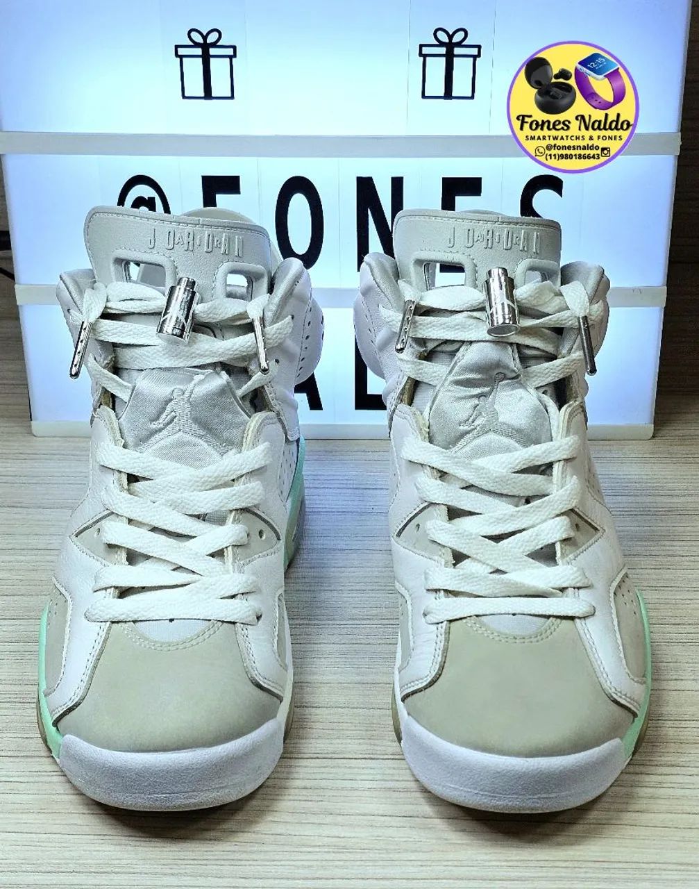 Nike Air Jordan 6 Retro Mint Foam - Foto 4
