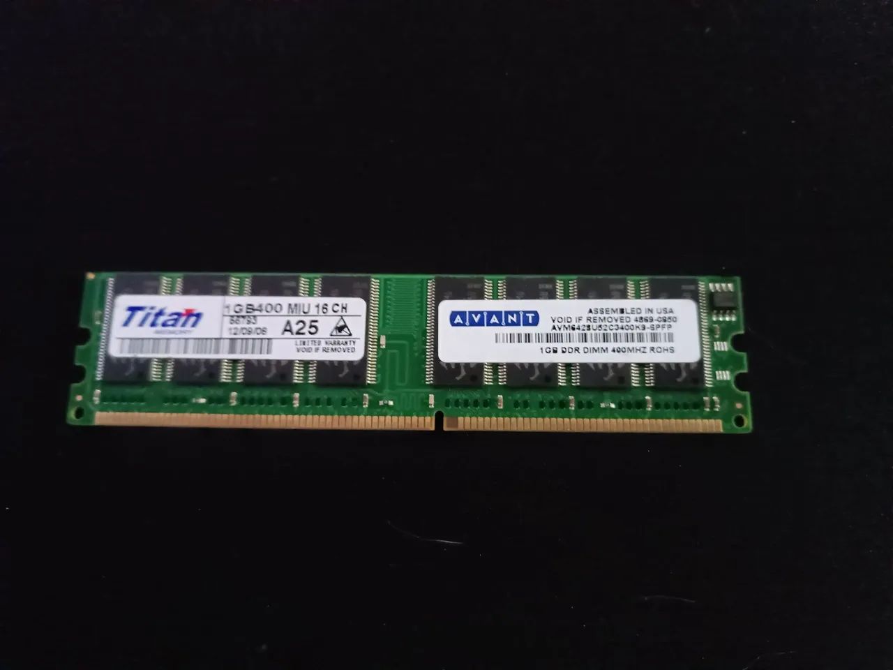 Pente Memória RAM 1gb DDR 400MHZ - Foto 5