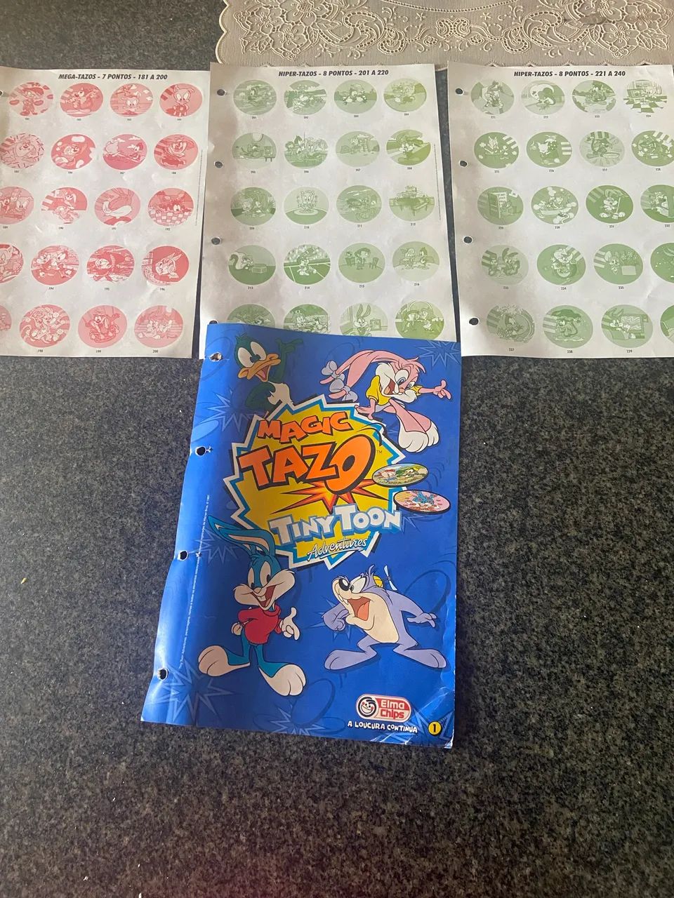 Album tazos tiny toon