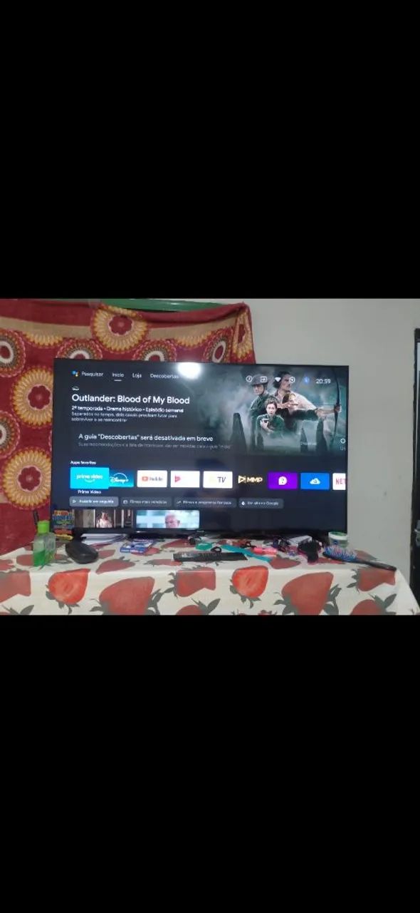 Smart TV [55] Polegadas 4K Android TV - Wi-Fi, Netflix, Prime, YouTube (Semi Nova) - Foto 4