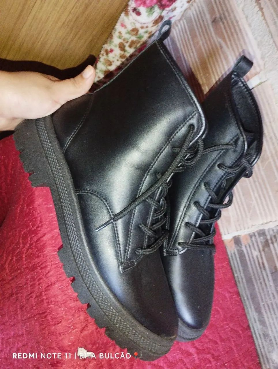 Bota coturno moleca - Foto 2