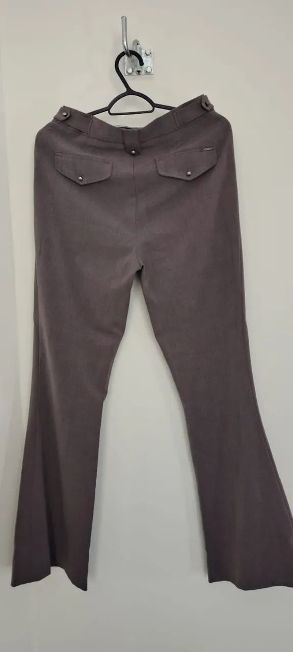 Calça Social Siberiam 36 Cinza - Foto 2