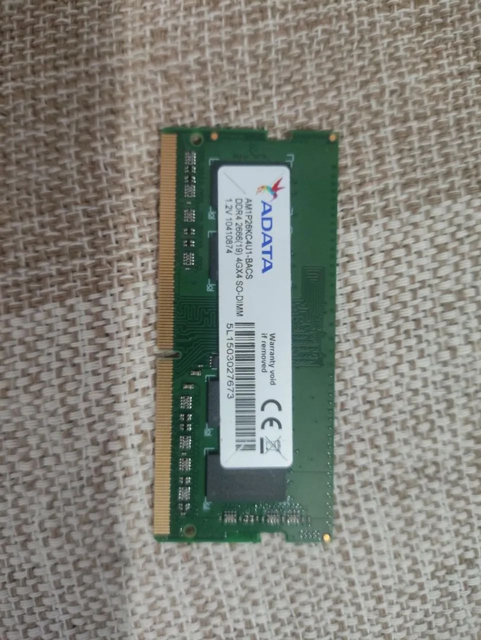 Memória ddr4 4GB notebook ( tenho duas memórias de 4GB) - Memória Memória ddr4 4GB notebook ( tenho duas memórias de 4GB) - Memória