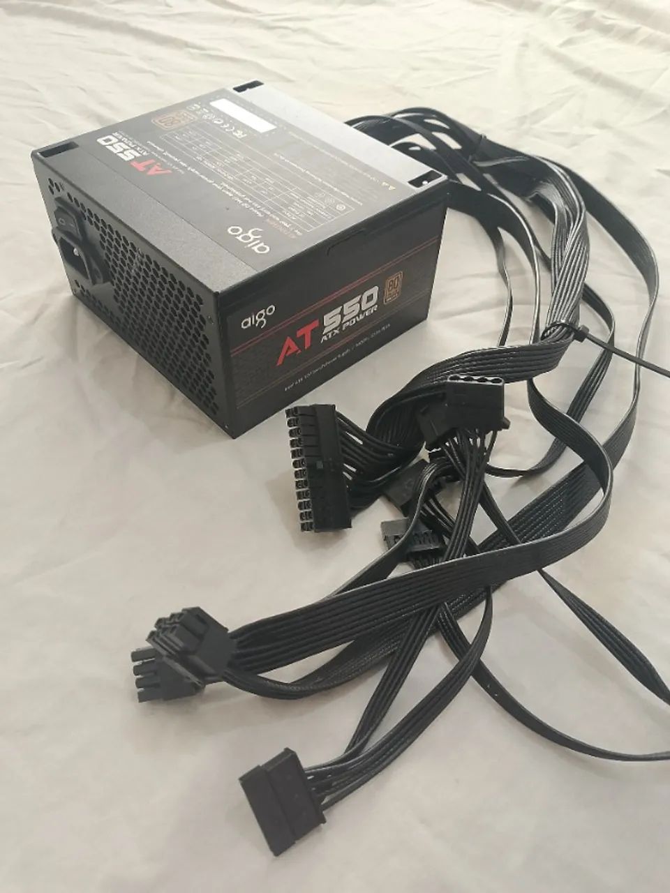 Fonte para PC Aigo Darkflash AT550. 80 plus  - Foto 2