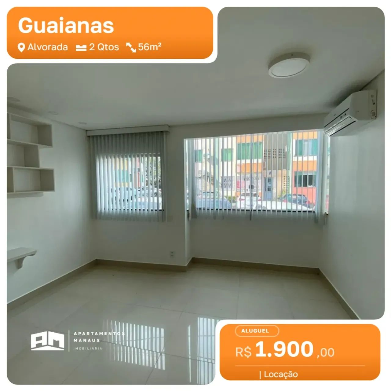 Guaianas - 2 Quartos - Alvorada
