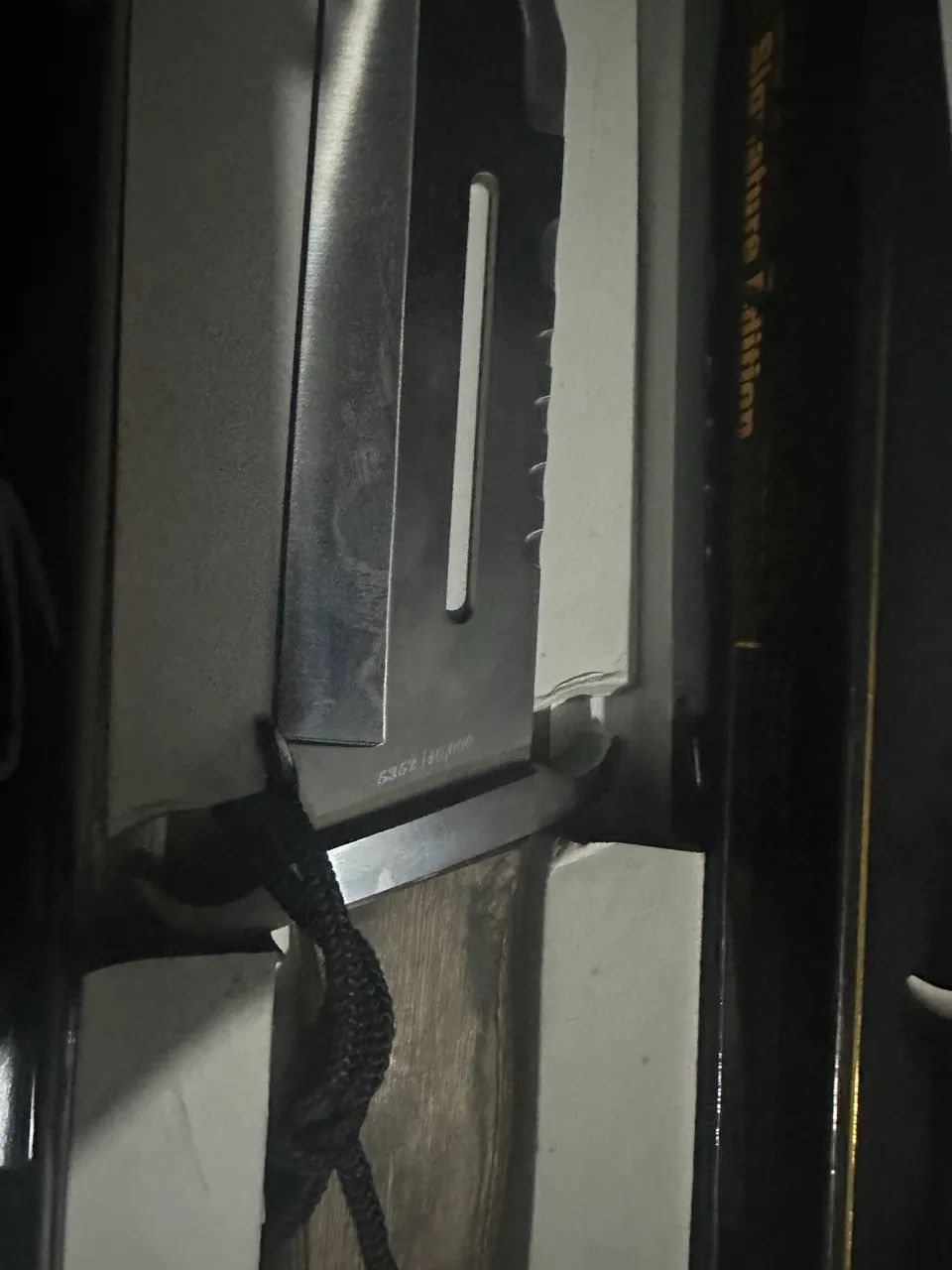 Faca Rambo 3 - Sylvester Stallone Signature Edition. - Foto 3