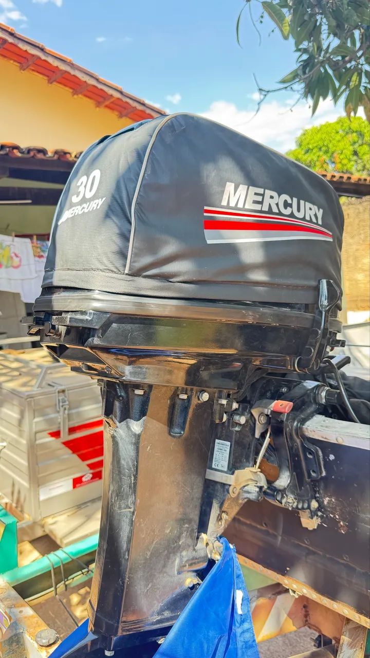 Barco Com Motor 30 Hp mercury  - Foto 5