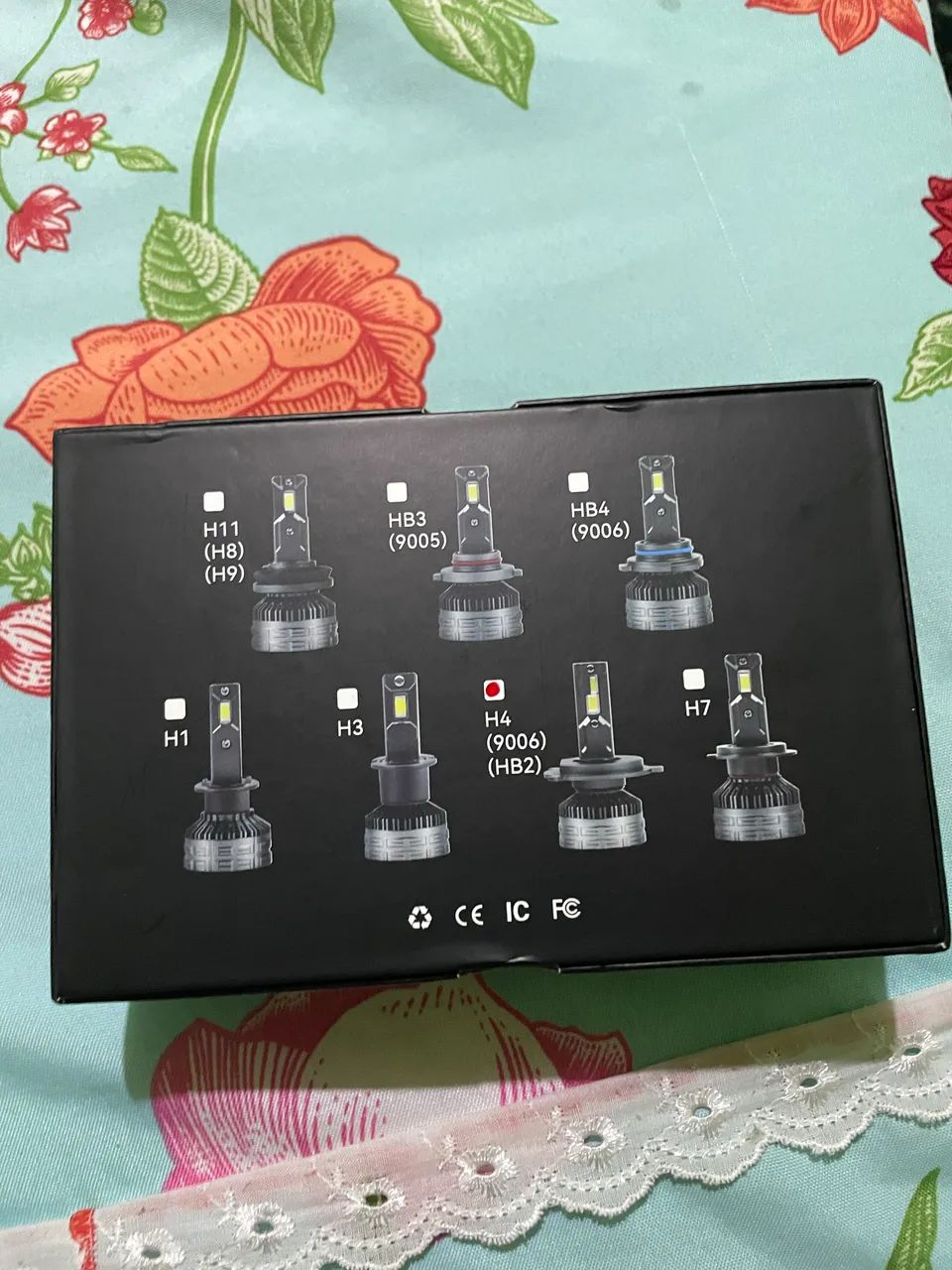 Led Higoogoo G70 200w par carro e moto farol H4 40.000 lumens  - Foto 4