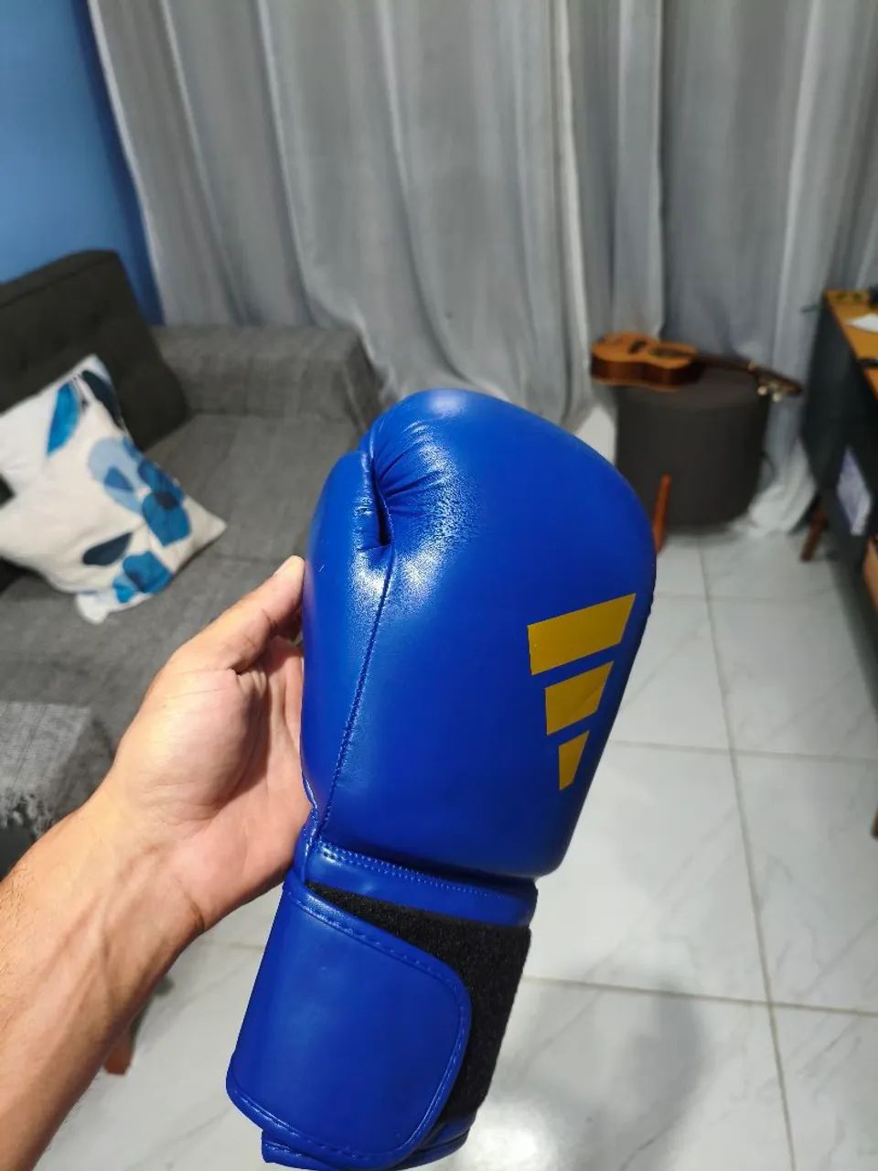 Luva de boxe + capacete profissional  - Foto 3