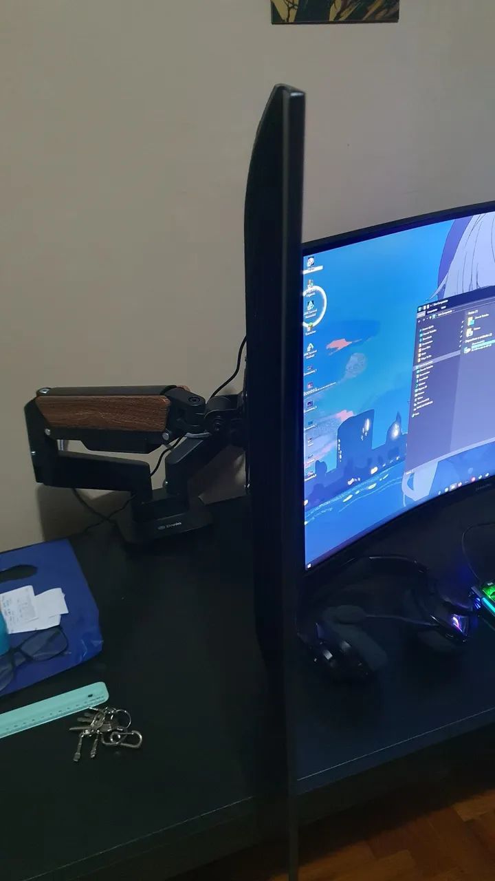 Monitor Samsung Com Suporte Duplo - Foto 4