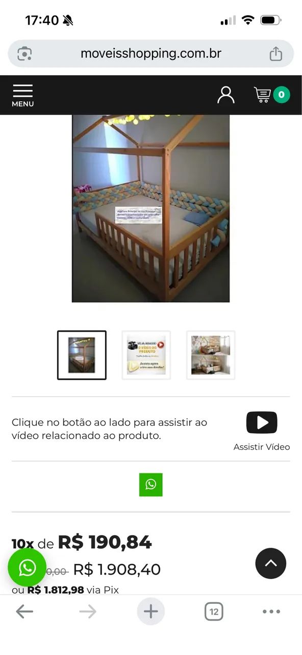 Cama montessoriana casal - Foto 2