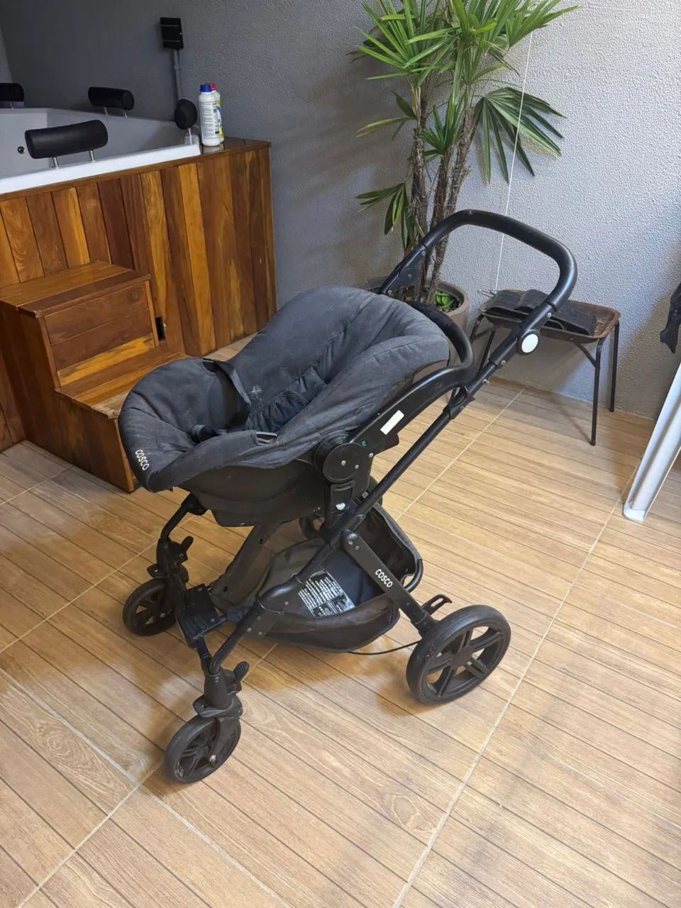 Carrinho Moisés com Bebê Conforto Cosco  - Foto 5