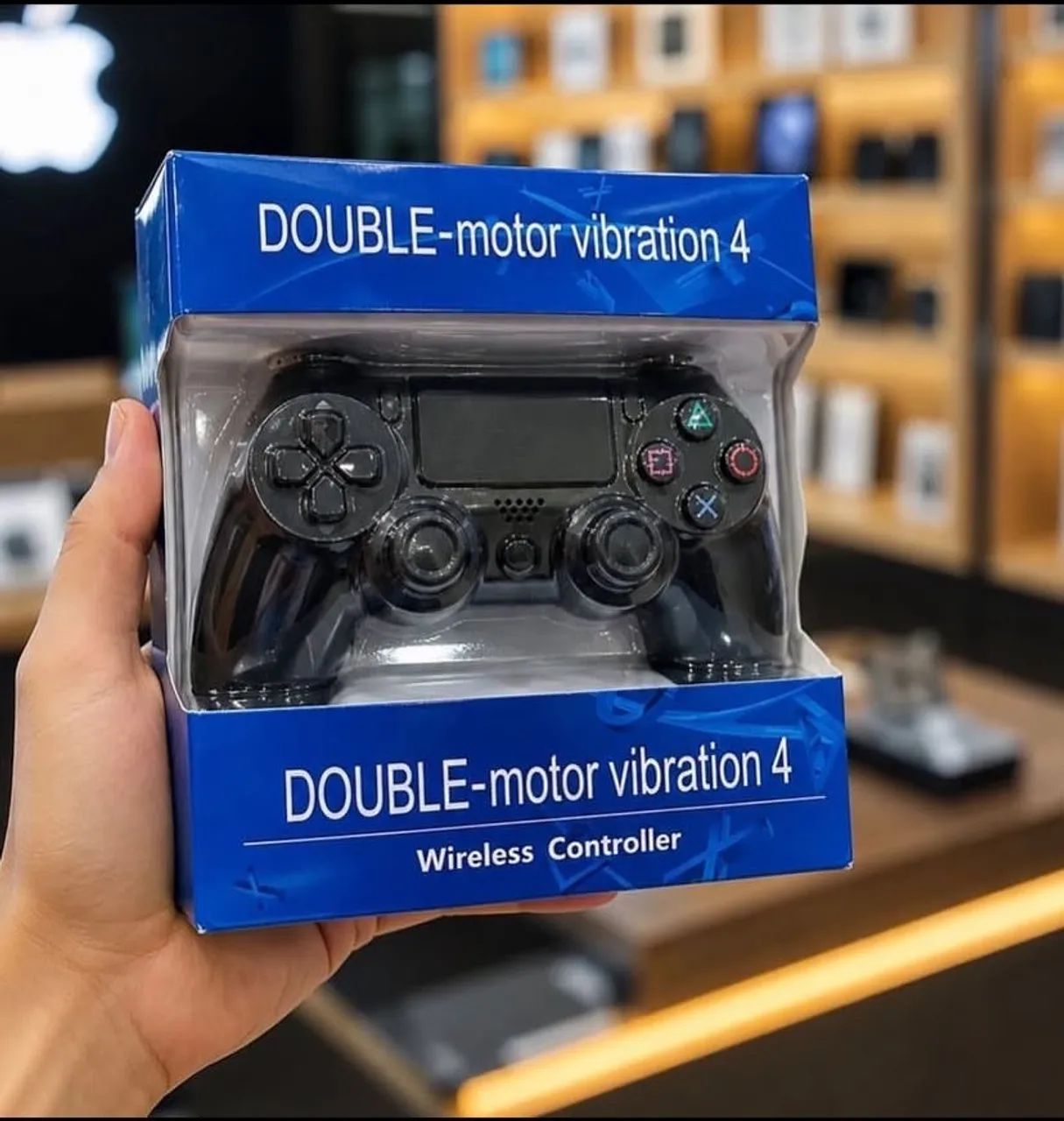Controle ps4, pc e celular double motor vibration - Foto 3