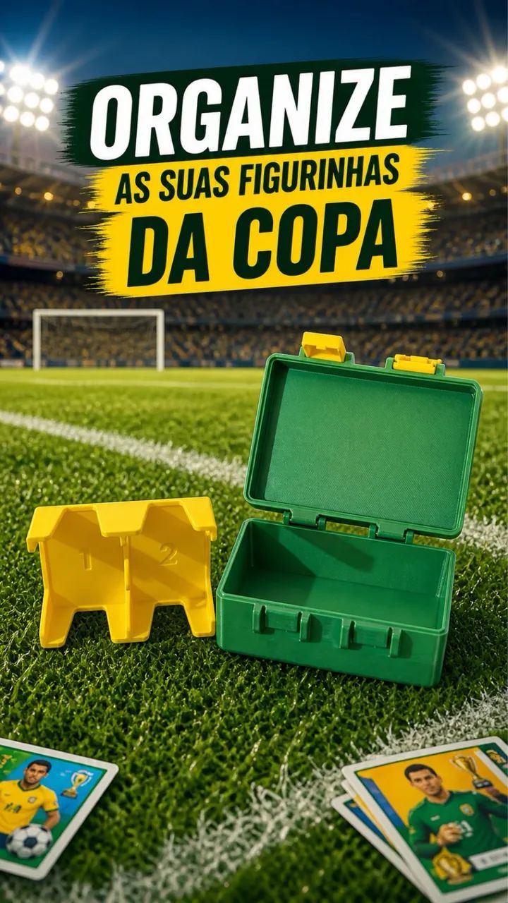 Case para figurinhas/copa do mundo - Foto 4