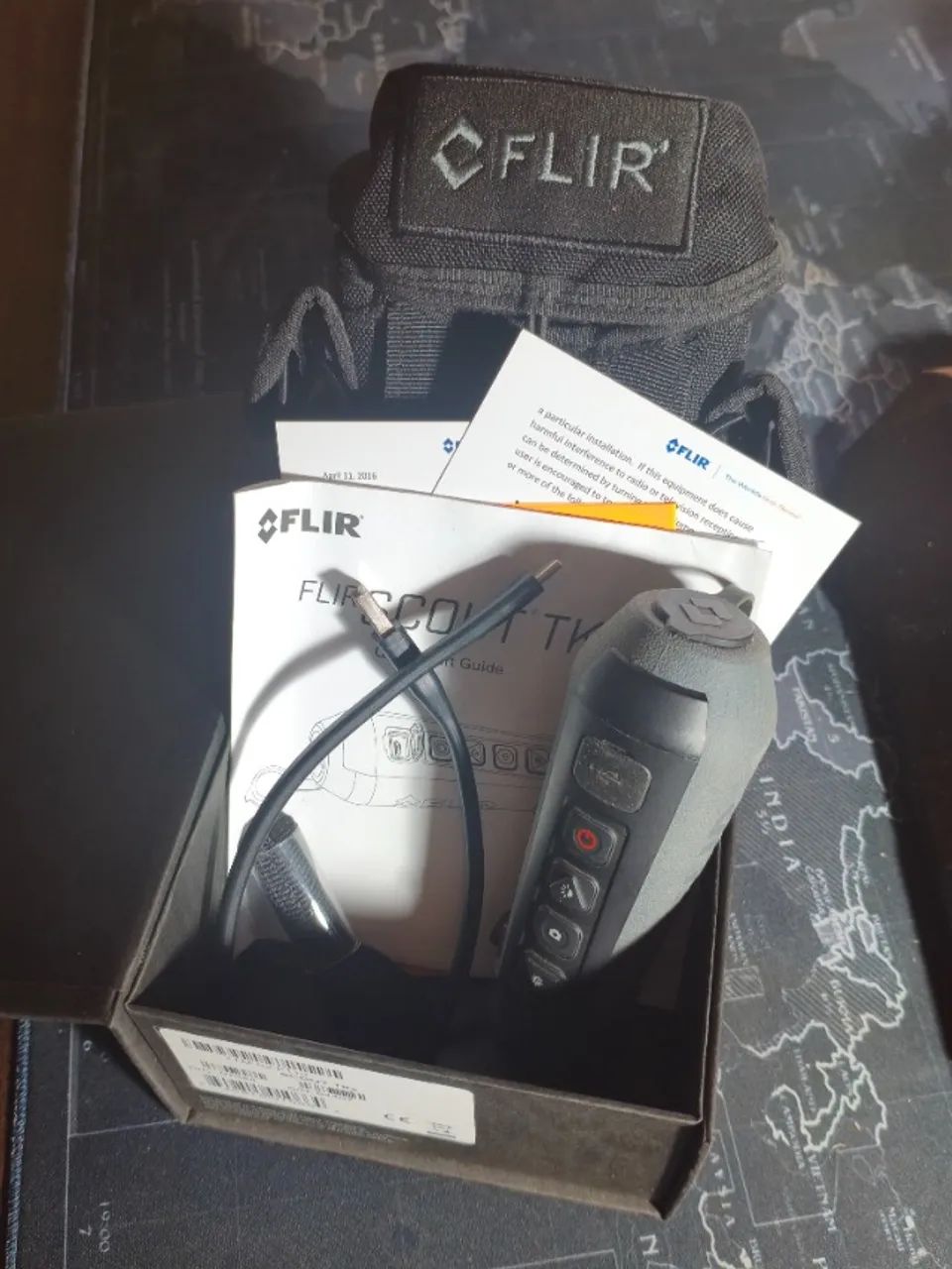 Monóculo De Visão Termal Flir Scout Tkx Preto (Usado) - Foto 3