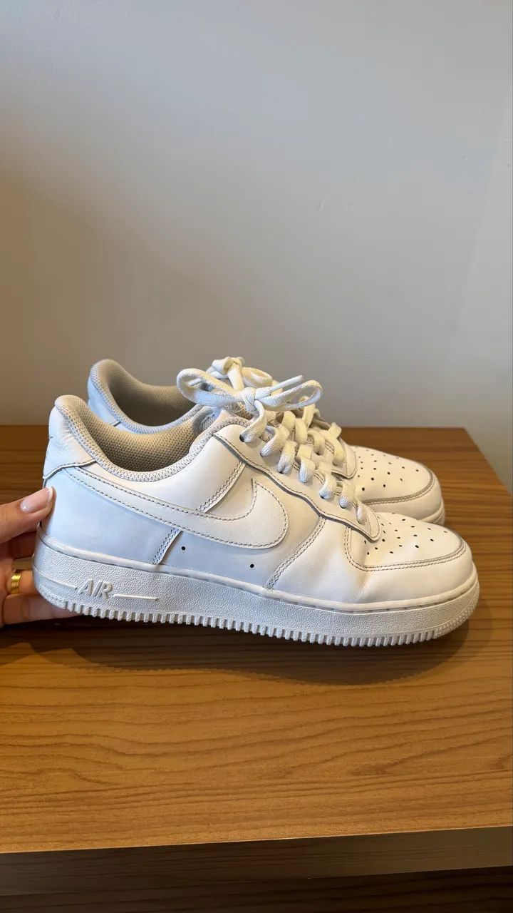 Tênis Nike air force 1 branco 38 - Foto 4