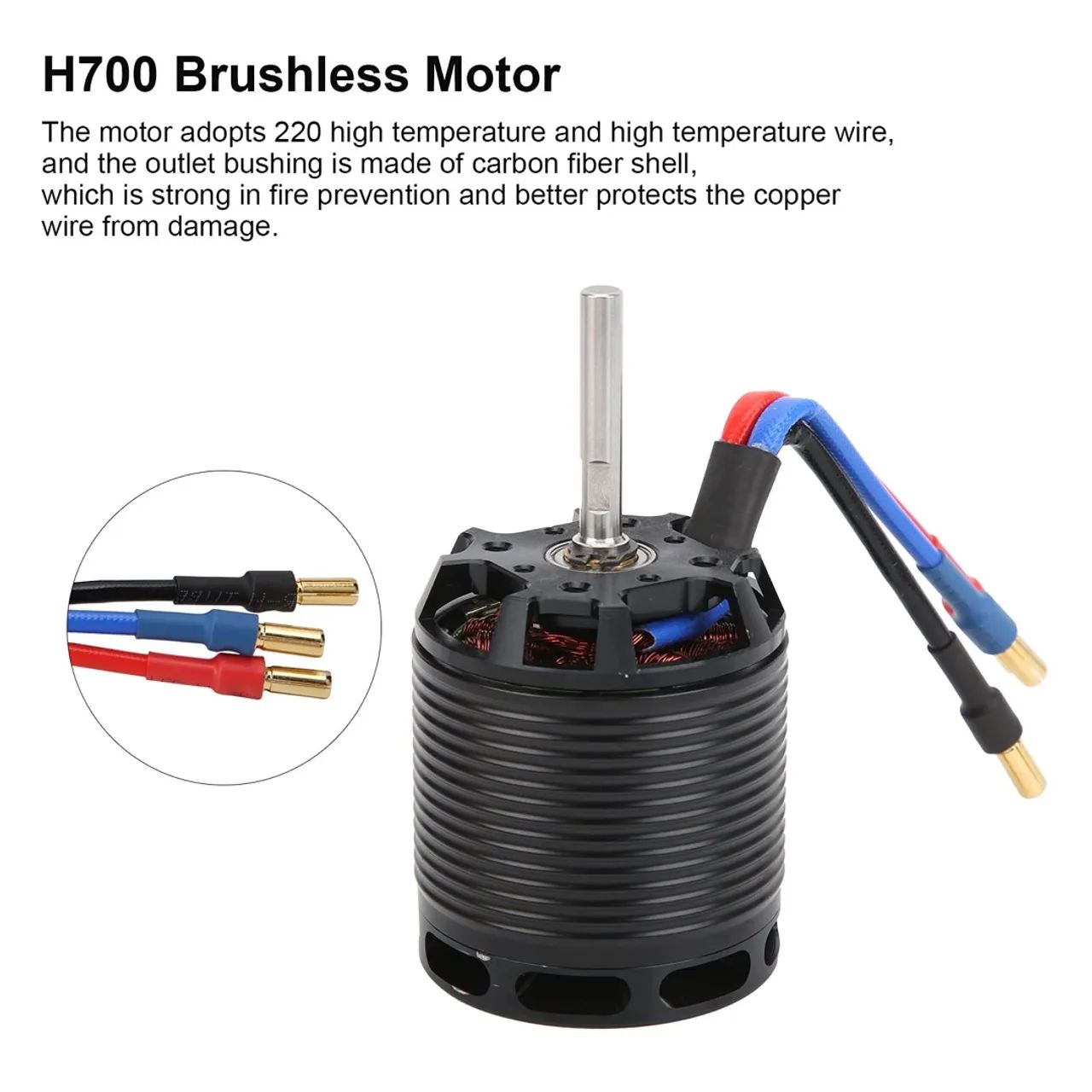Kit motor e Esc para helicóptero 700 Align xlpower goblin sab - Foto 4