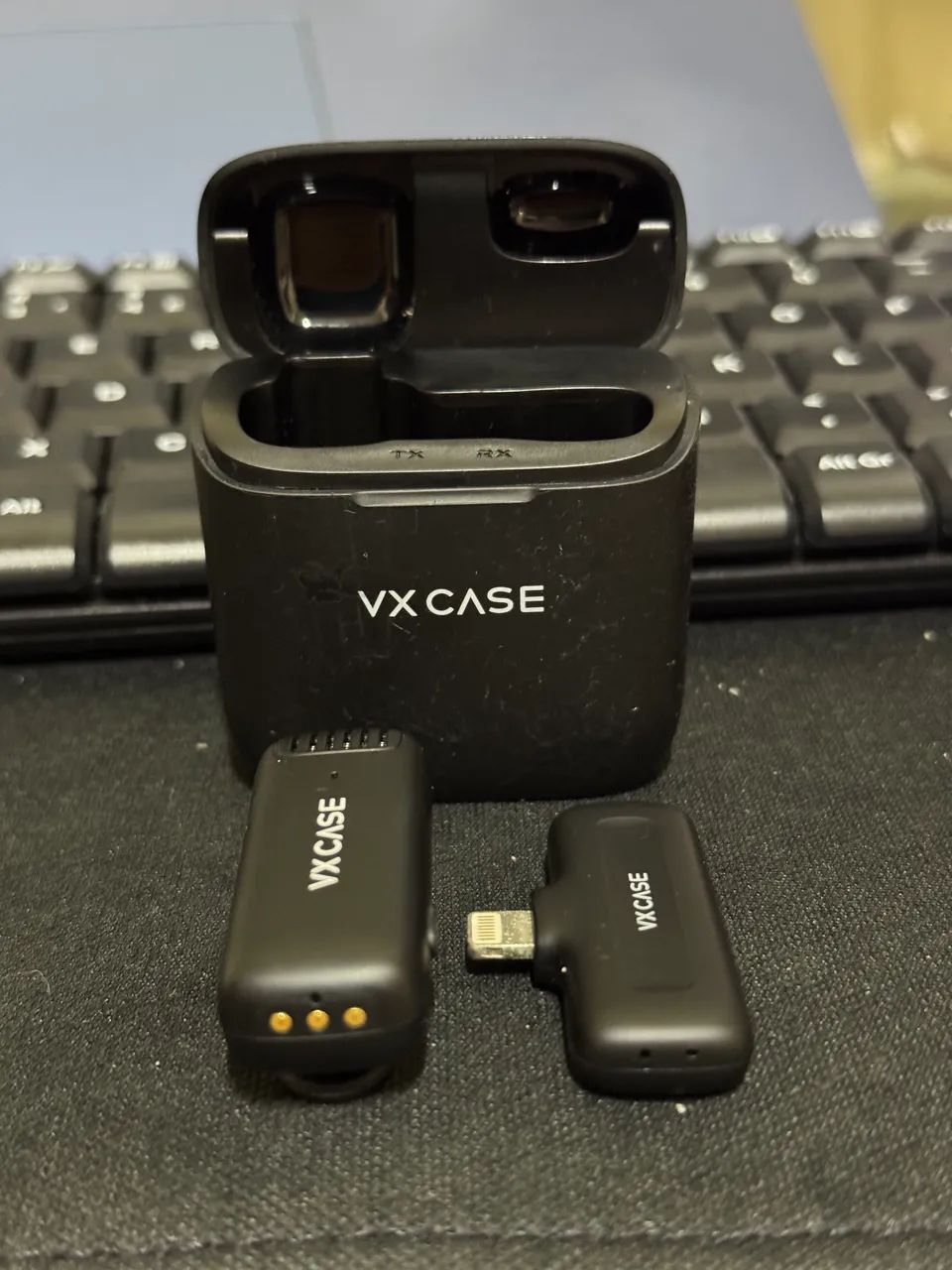 Microfone Lapela Bluetooth Profissional - VX Case - Foto 2