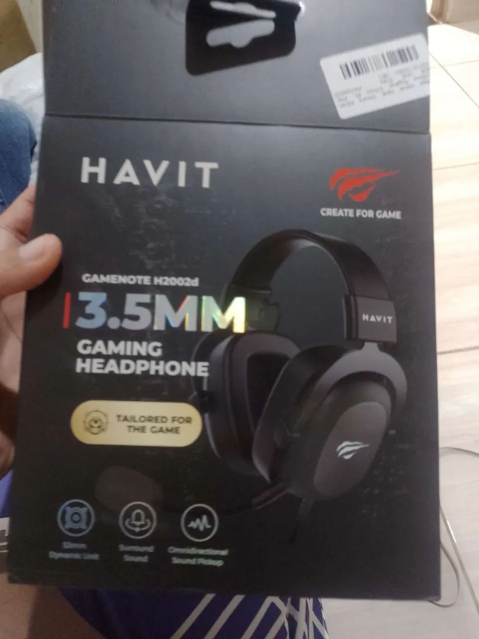 Havit Headphone Gamer H2002d - Foto 4