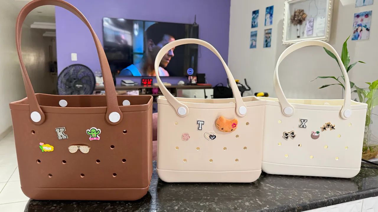 Bolsas estilo da crocs  - Foto 5